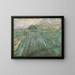 Regn - Vincent van Gogh — indrammet kunstværk på væggen