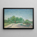 Place Saint-Pierre Paris - Vincent van Gogh — indrammet kunstværk på væggen
