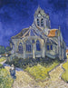 L'Église d'Auvers-sur-Oise set fra koret - Vincent van Gogh — visning af kunstværket