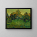 Le jardin des poètes - Vincent van Gogh — indrammet kunstværk på væggen