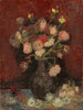 Vase med kinesiske asters og gladioler - Vincent van Gogh — visning af kunstværket