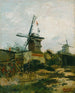 Montmartres vindmøller - Vincent van Gogh — visning af kunstværket