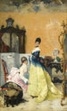 La Robe jaune - Vincenzo Capobianchi — visning af kunstværket