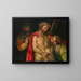 La Moquerie du Christ - Vincenzo Campi — indrammet kunstværk på væggen