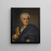 Portrait af Appiano Buonafede - Vincenzo Milione — indrammet kunstværk på væggen