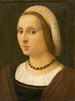 Portrait af en dame - Vincenzo Tamagni — visning af kunstværket