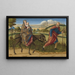 La Fuite en Égypte - Vittore Carpaccio — indrammet kunstværk på væggen