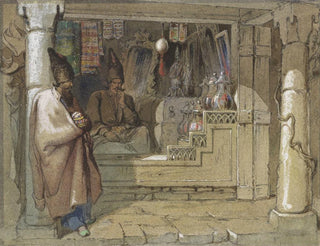 Vittorio Amadeo Preziosi - The spice sellers.webp