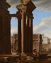 Vue sur le Forum romain - Viviano Codazzi — visning af kunstværket