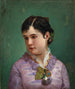 Portrait af Julia Dunphy Piercy - Vlaho Bukovac — visning af kunstværket
