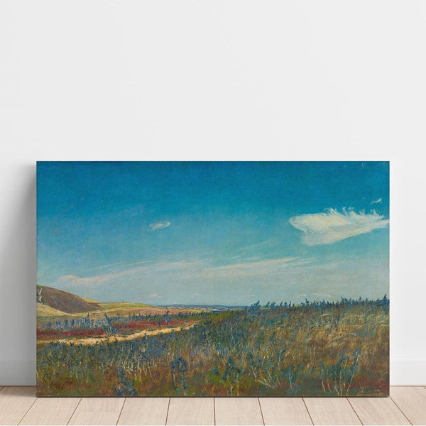 Reproduktion af maleriet Se nær Karrebæksminde i New Zealand - Laurits Andersen Ring