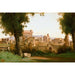 Reproduktion af maleriet Vue Depuis les Jardins Farnèse, Rome - Jean-Baptiste Camille Corot