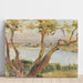 Reproduktion af maleriet Vue d'Antibes - Henri Lebasque