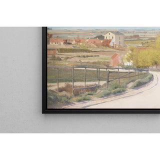 Vue d'une route près de Næstved, Zélande - Laurits Andersen Ring | Reproduction Tableau Décoration murale affiche copie