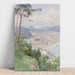 Reproduktion af maleriet Vue de Bregenz et du lac de Constance - Edward Theodore Compton