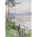 Reproduktion af maleriet Vue de Bregenz et du lac de Constance - Edward Theodore Compton