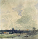 Vue de Neuss - Andreas Achenbach — visning af kunstværket