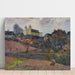 Reproduktion af maleriet Vue de Rouen - Paul Gauguin