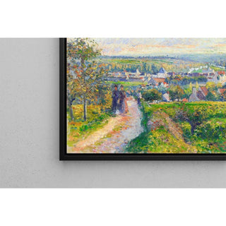 Vue de Saint-Ouen-l’Aumône - Camille Pissarro | Reproduction Tableau Décoration murale affiche copie
