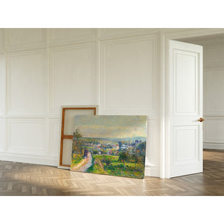 Vue de Saint-Ouen-l’Aumône par Camille Pissarro | Reproduction de tableau