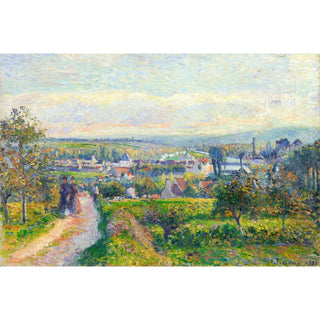 Vue de Saint-Ouen-l’Aumône par Camille Pissarro | Reproduction de tableau