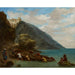 Reproduktion af maleriet Vue de Tanger depuis le bord de mer - Eugène Delacroix