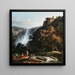 Vue de Tivoli - Michael Wutky — indrammet kunstværk på væggen