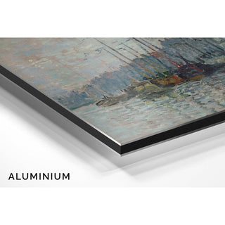 Vue de la Prins Hendrikkade et du Kromme Waal à Amsterdam - Claude Monet | Reproduction Tableau Décoration murale affiche copie