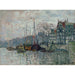 Reproduktion af maleriet Vue de la Prins Hendrikkade et du Kromme Waal à Amsterdam - Claude Monet | Reproduction