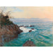 Reproduktion af maleriet Vue de la côte de Nervi - Alfred Zoff