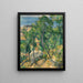 Reproduktion af maleriet Vue de la mer L'Estaque af Paul Cézanne