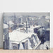 Reproduktion af maleriet Vue de toits (Effet de neige) - Gustave Caillebotte