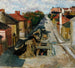 Vue depuis Fredrikinkatu - Akseli Gallen-Kallela — visning af kunstværket