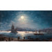 Vue du Bosphore med Sainte-Sophie og Jomfrutårnet i måneskin - Ivan Konstantinovich Aivazovsky