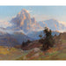 Reproduktion af maleriet Vue du mont Sassolungo - Edward Theodore Compton