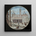 Vue over facaden af Santa Maria Maggiore i Rom - Johann Wilhelm Baur — vægpræsentation af kunstværket