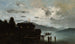 Lake of Mountain at Night - Władysław Aleksander Małecki — visning af kunstværket