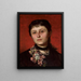 Portrait af Maria Godlewska født Popiel - Władysław Czachórski — indrammet kunstværk på væggen