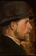 Portraitmaleri af Stanisław Czachórski 1853-1904 bror til kunstneren - Władysław Czachórski — visning af kunstværket