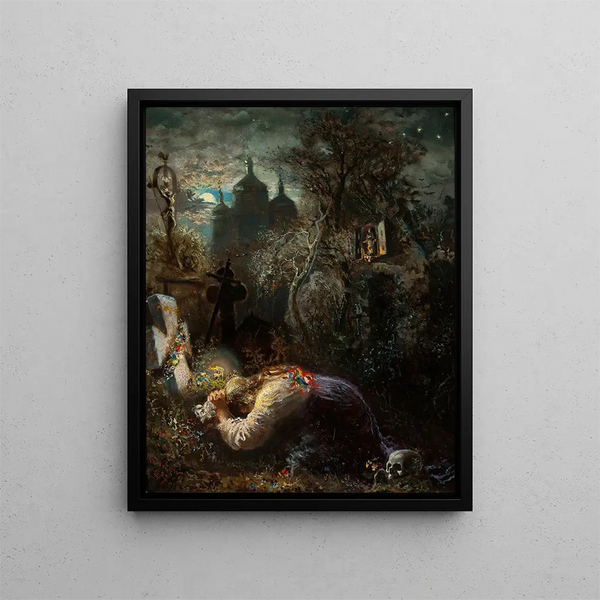Wadysaw Rossowski - At the grave of an insurgent.webp