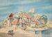 Vue de Kazimierz sur la Vistula - Władysław Skoczylas — visning af kunstværket