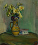 Blomster i en gul krukke - Władysław Ślewiński — visning af kunstværket