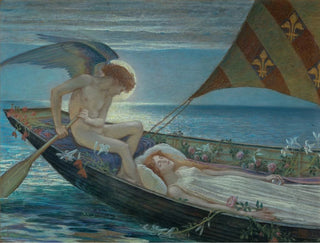 Un voyage de rêve - Walter Crane — visning af kunstværket