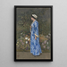 Kvinde i kimono - Walter Crane — indrammet kunstværk på væggen