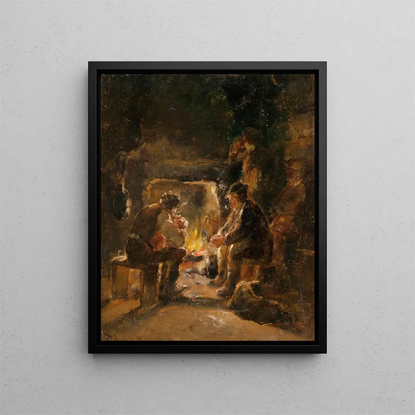 Walter Shirlaw - By the Fire.webp
