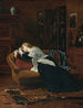 Tristes nouvelles - Walter William Ouless — visning af kunstværket