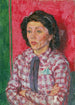 Portrait af dame - Walther Gamerith — visning af kunstværket