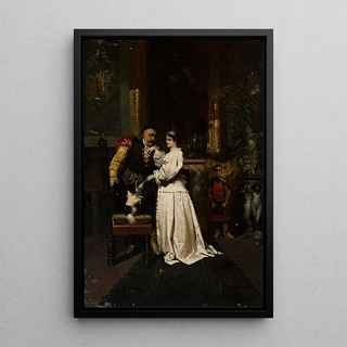 Wandalin Strzaecki - King John III Sobieski and Marysieka.webp