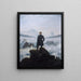 Reproduktion af maleriet "Le Voyageur contemplant une mer de nuages" - Caspar David Friedrich