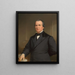 Andrew Johnson - Washington Bogart Cooper — indrammet kunstværk på væggen